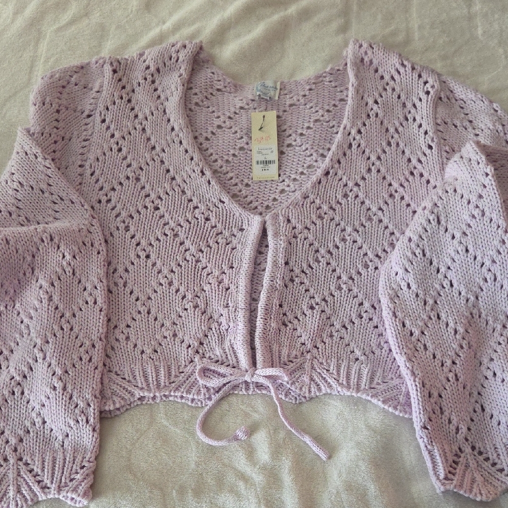 Women's Pink Knit Sweater